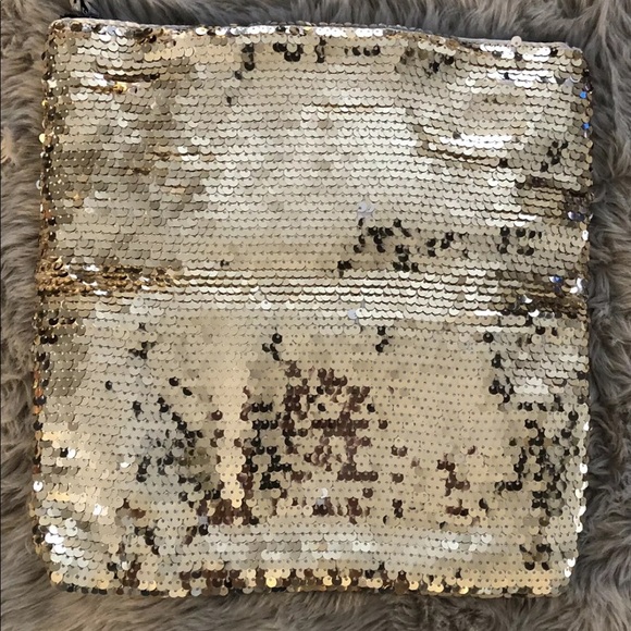 BCBG Large Bag Makeup Travel Pouch Foldover Clutch - Picture 4 of 6